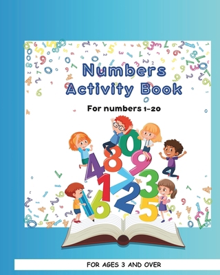 Numbers Activity Book: filled with 40 pages of ... B0D6FTJ913 Book Cover