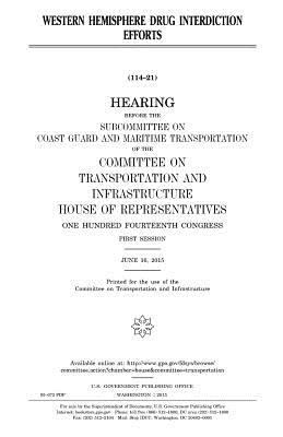 Western hemisphere drug interdiction efforts 1981319603 Book Cover