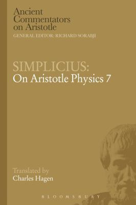 Simplicius: On Aristotle Physics 7 1780934211 Book Cover