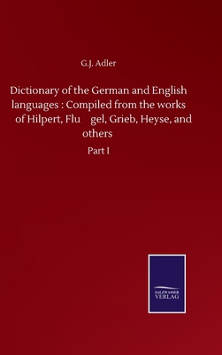 Dictionary of the German and English languages:... 375250241X Book Cover