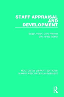 Staff Appraisal and Development 113829375X Book Cover