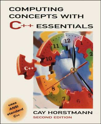 Computing Concepts with C++ Essentials 0471318477 Book Cover