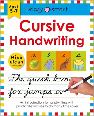 Cursive Handwriting (Wipe Clean Workbook): Ages... 0312522029 Book Cover
