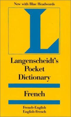 Langenscheidt's Pocket Dictionary French [French] 1585730513 Book Cover