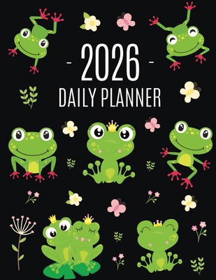 Frog Planner 2026: Funny Amphibian Monthly Agen... 1965994598 Book Cover
