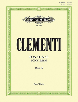 6 Sonatinas Op. 36 for Piano B000ZG6T9A Book Cover