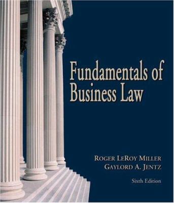 Fundamentals of Business Law [With Online Resea... 0324270941 Book Cover