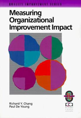 Measuring Organizational Improvement Impact 1883553172 Book Cover