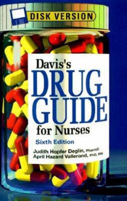 Davis's Drug Guide for Nurses [With *] 0803603657 Book Cover