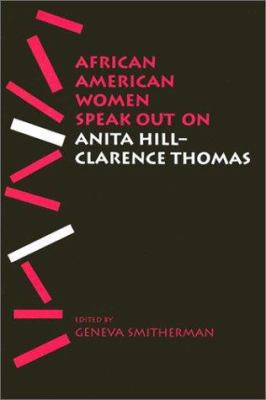 African American Women Speak Out on Anita Hill-... 0814325300 Book Cover