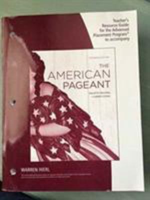 Trg AP American Pageant 15e 0840029039 Book Cover