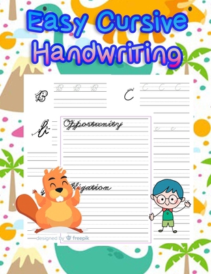 Easy Cursive Handwriting: handwriting tracing w... B087S82FRD Book Cover