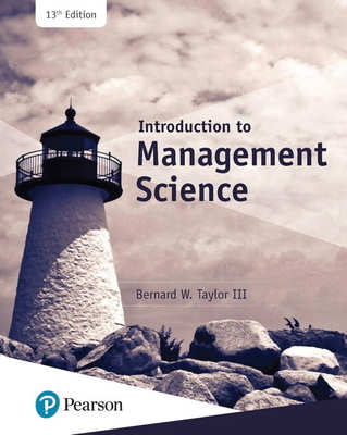 Introduction to Management Science 0134730666 Book Cover