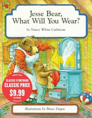 Jesse Bear, What Will You Wear? 1442416688 Book Cover