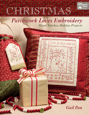 Christmas Patchwork Loves Embroidery 1604686936 Book Cover