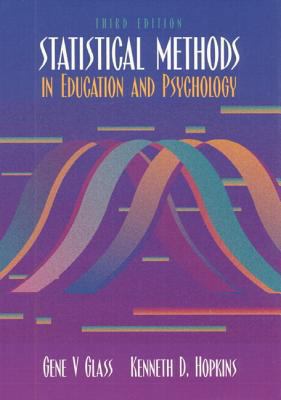 Statistical Methods in Education and Psychology... 0205673538 Book Cover