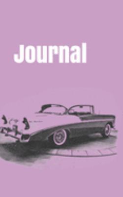 Journal: handy notebook for car enthusiasts. 5x8. 120 pages. (american cars of the 50's)