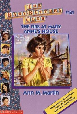 The Fire at Mary Anne's House (Baby-sitters Club) 0590503901 Book Cover