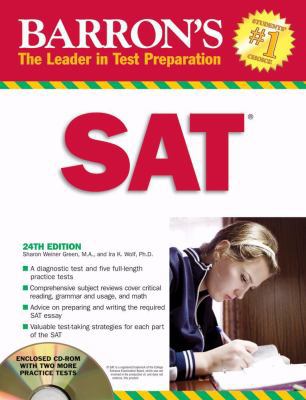 Barron's SAT [With CDROM] 0764193988 Book Cover