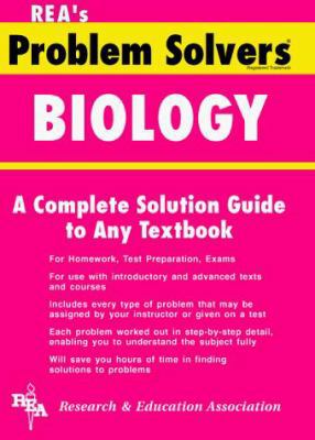 Biology Problem Solver (Problem Solvers Solutio... 0878915141 Book Cover