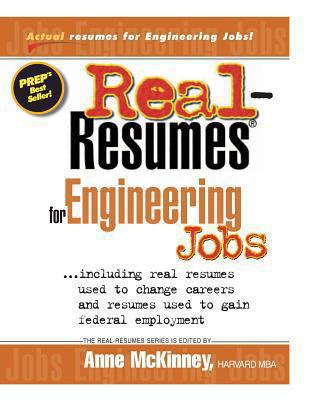 Real-Resumes for Engineering Jobs 1475099134 Book Cover