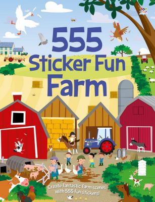 555 Sticker Fun Farm 1787000079 Book Cover