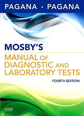 Mosby's Manual of Diagnostic and Laboratory Tests B007C4SGAI Book Cover