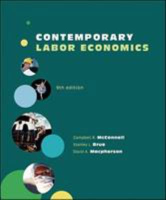 Contemporary Labor Economics 0073375950 Book Cover