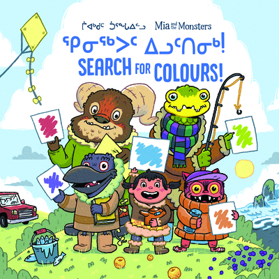 MIA and the Monsters Search for Colours: Biling... 1774502429 Book Cover