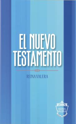 New Testament: Reina Valera, Blue Stripes, Outr... 1563205157 Book Cover