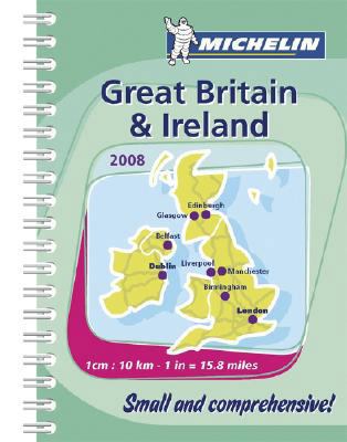 Michelin Great Britain & Ireland Motoring Atlas 2067132156 Book Cover