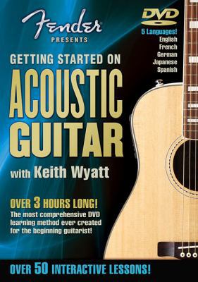 DVD Getting Started On Acoustic Guitar Book