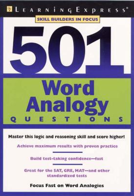 501 Word Analogy Questions 1576854221 Book Cover