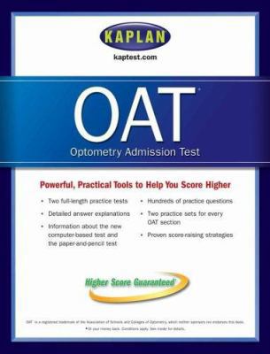 Kaplan OAT 0743262425 Book Cover