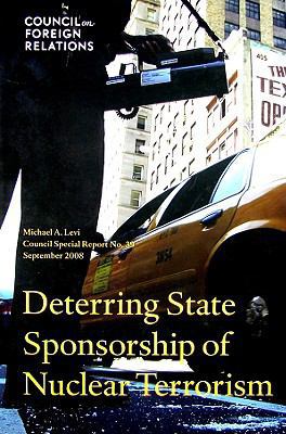 Deterring State Sponsorship of Nuclear Terrorism 0876094191 Book Cover