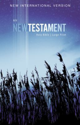 NIV, Outreach New Testament, Large Print, Paper... [Large Print] 0310446430 Book Cover