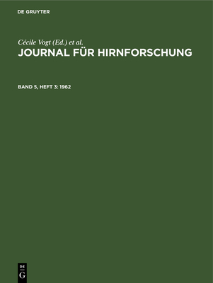 1962 [German] 3112519817 Book Cover