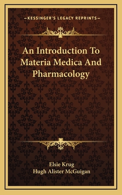 An Introduction To Materia Medica And Pharmacology 1166140172 Book Cover