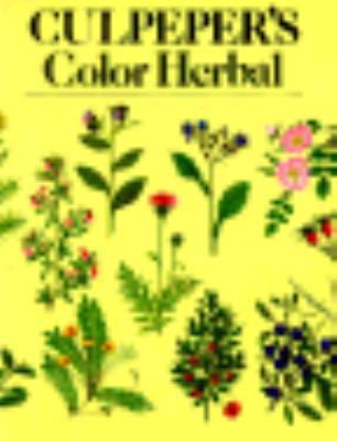 Culpepers color herbal soft cover book by Nicholas Culpeper
