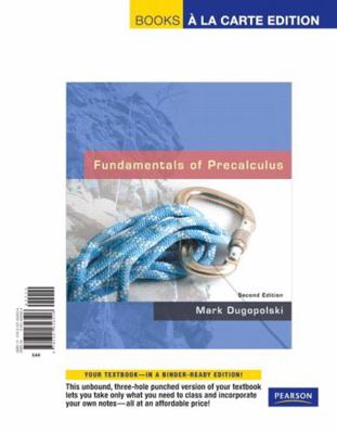 Fundamentals of Precalculus 0321656504 Book Cover