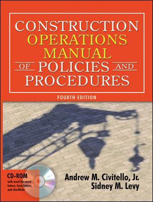 Construction Operations Manual of Policies and ... 0071432191 Book Cover