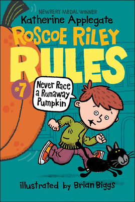 Never Race a Runaway Pumpkin 0606396144 Book Cover