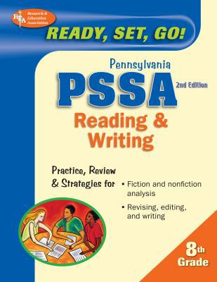 Pennsylvania PSSA 8th Grade Reading and Writing 0738604828 Book Cover