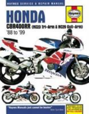 Honda CBR400Rr Fours 1785213210 Book Cover