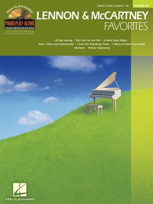 Lennon & McCartney Favorites: Piano Play-Along ... 1423460790 Book Cover