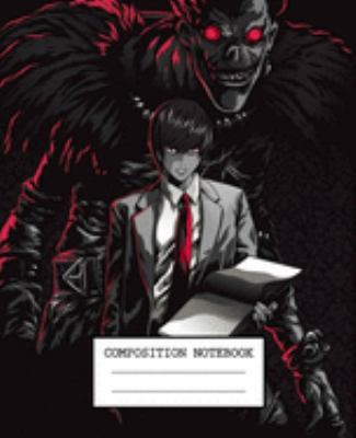Composition Notebook: Death Note Soft Glossy Cover Wide Ruled Lined Pages Book 7.5 x 9.25 Inches 110 Pages