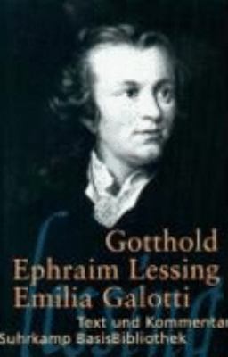Emilia Galotti: Text und Kommentar.Ein Trauersp... [German] 3518188445 Book Cover