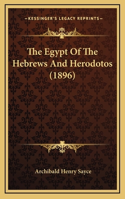 The Egypt of the Hebrews and Herodotos (1896) 1165229021 Book Cover