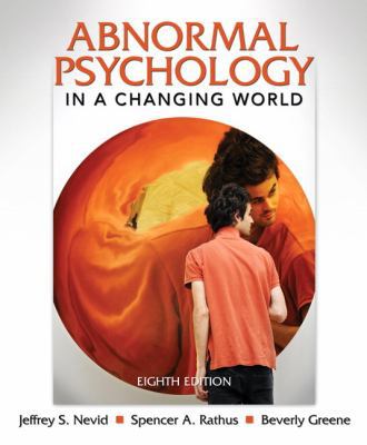 Abnormal Psychology in a Changing World 0205773400 Book Cover