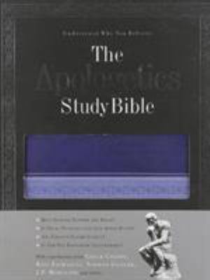 Apologetics Study Bible-HCSB 1586405098 Book Cover